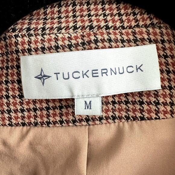 Tuckernuck Grayson Knit Houndstooth Blazer Jacket - Picture 4 of 4